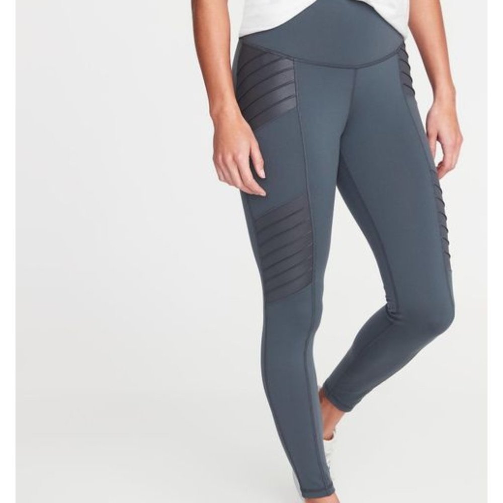 Old Navy High Waisted Moto 7/8 Leggings